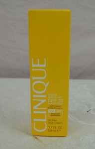 clinique oil free sunscreen