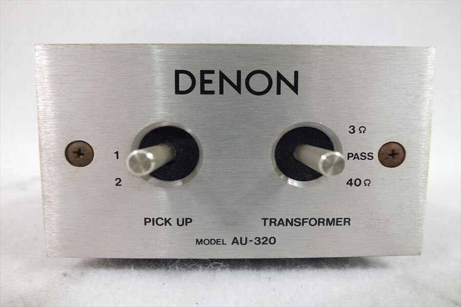 DENON:AU-320：MCトランス；作動品 Denon AU-320 MC step-up transformer Used japan | eBay