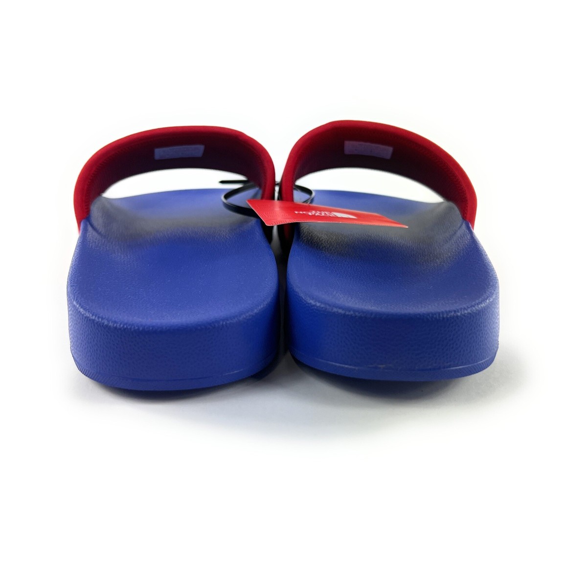 The North Face Base Camp Slide lll Sandals Blue / Horizon Red Youth Base Camp Slides III | The North Face Canada main image 2