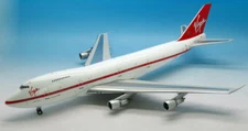 Inflight WB742RG Virgin Atlantic Boeing 747-200 G-VIRG Diecast 1/200 Jet Model