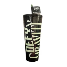 NEW Wicked Starbucks Elphaba Glow Defy Gravity 24oz Tumbler Cold Cup Collectable