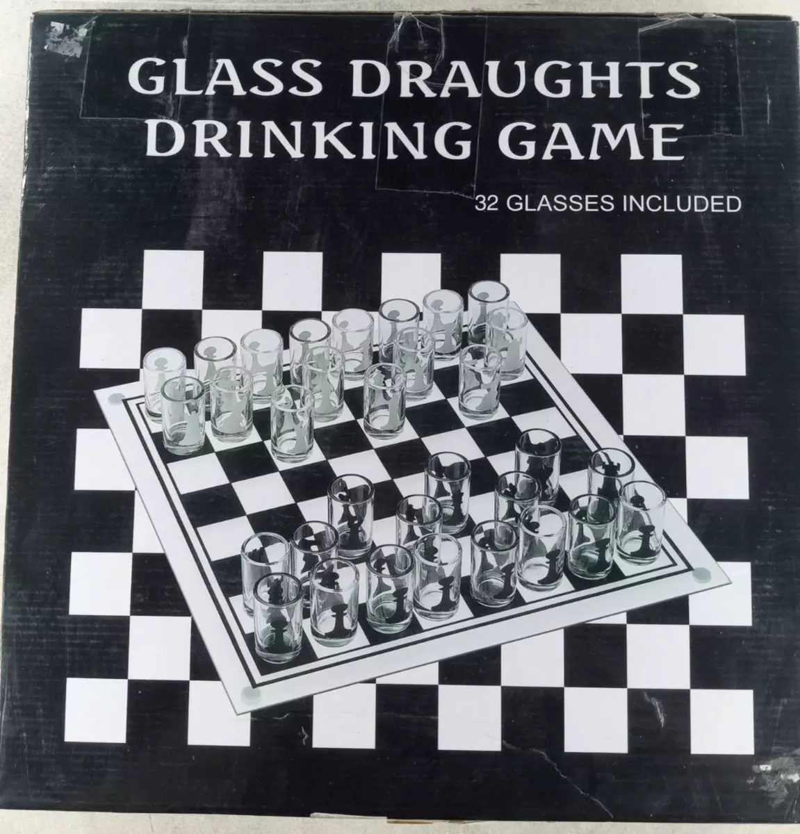 Glass Chess Drinking Game