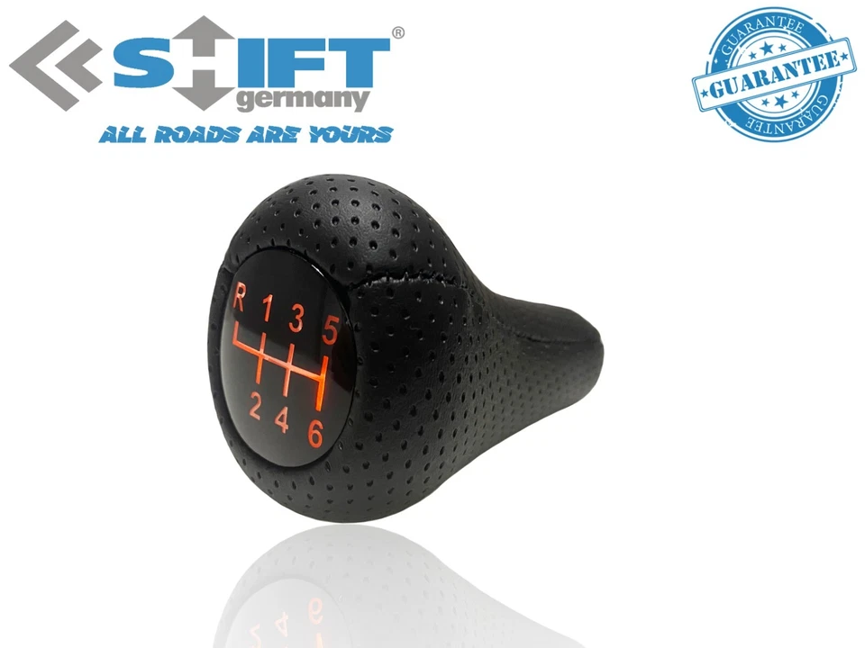 BMW ИЛЛЮМИНИРОВАННЫЙ ПЕРЕКЛЮЧАТЕЛЬ ПЕРЕДАЧ 6 СКОРОСТЕЙ ЧЕРНЫЙ ЦВЕТ ПЕРФОРИРОВАННЫЙ, ПЕРЕКЛЮЧАТЕЛЬ ПЕРЕДАЧ Германия - Изображение 2 из 4