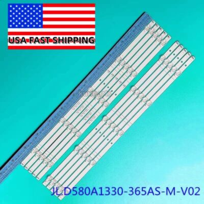 New LED Strips For Hisense TV 58H6550E HZ58A55 H58AE6100UK JL.D580A1330-365AS-M