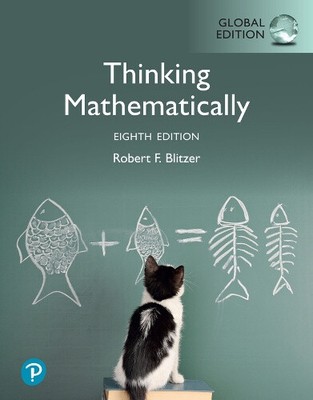 Thinking Mathematically, Global Edition by Robert Blitzer