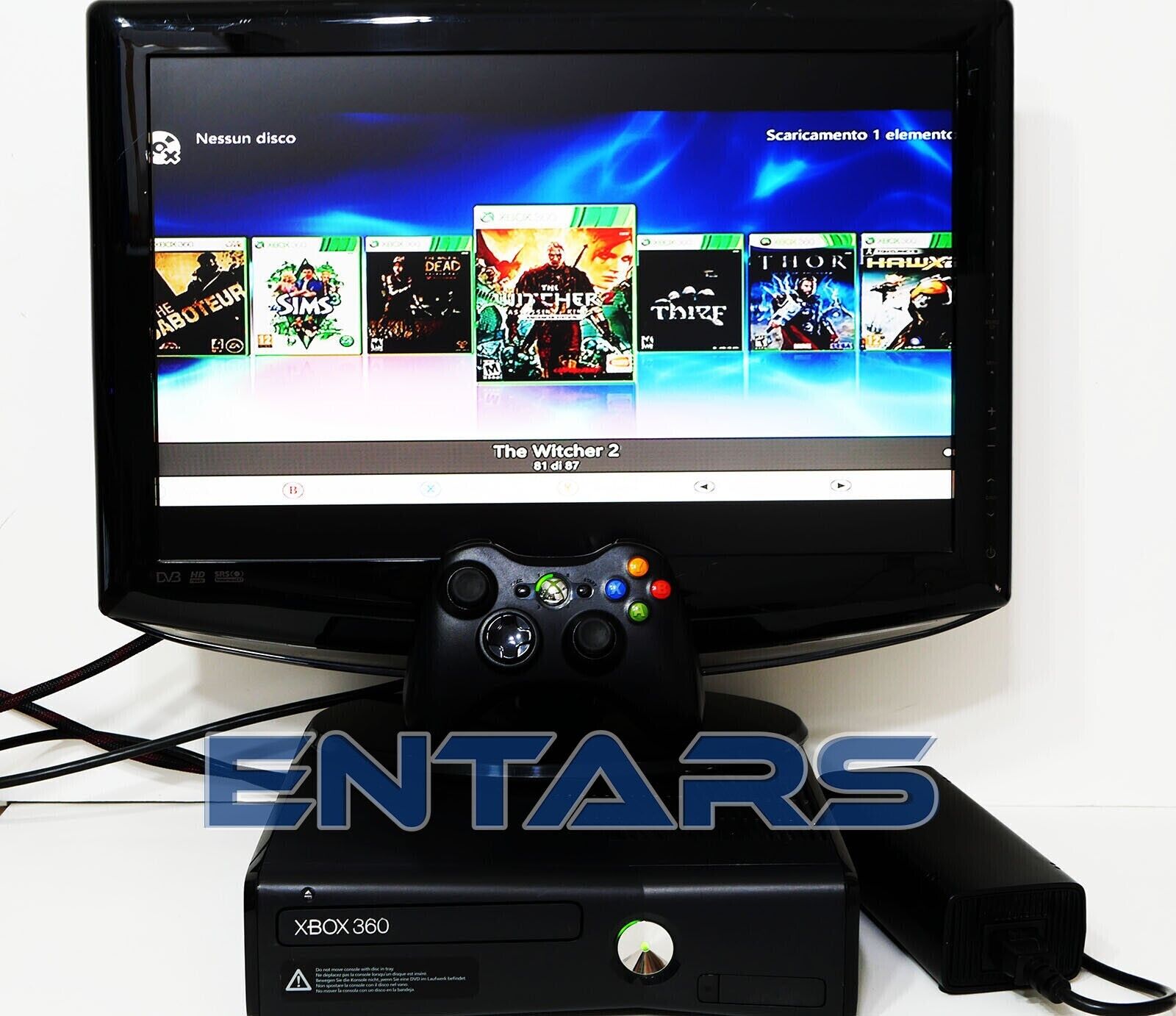 Xbox 360 Rgh Hd 500gb Lotado De Jogos Novinho - Escorrega o Preço