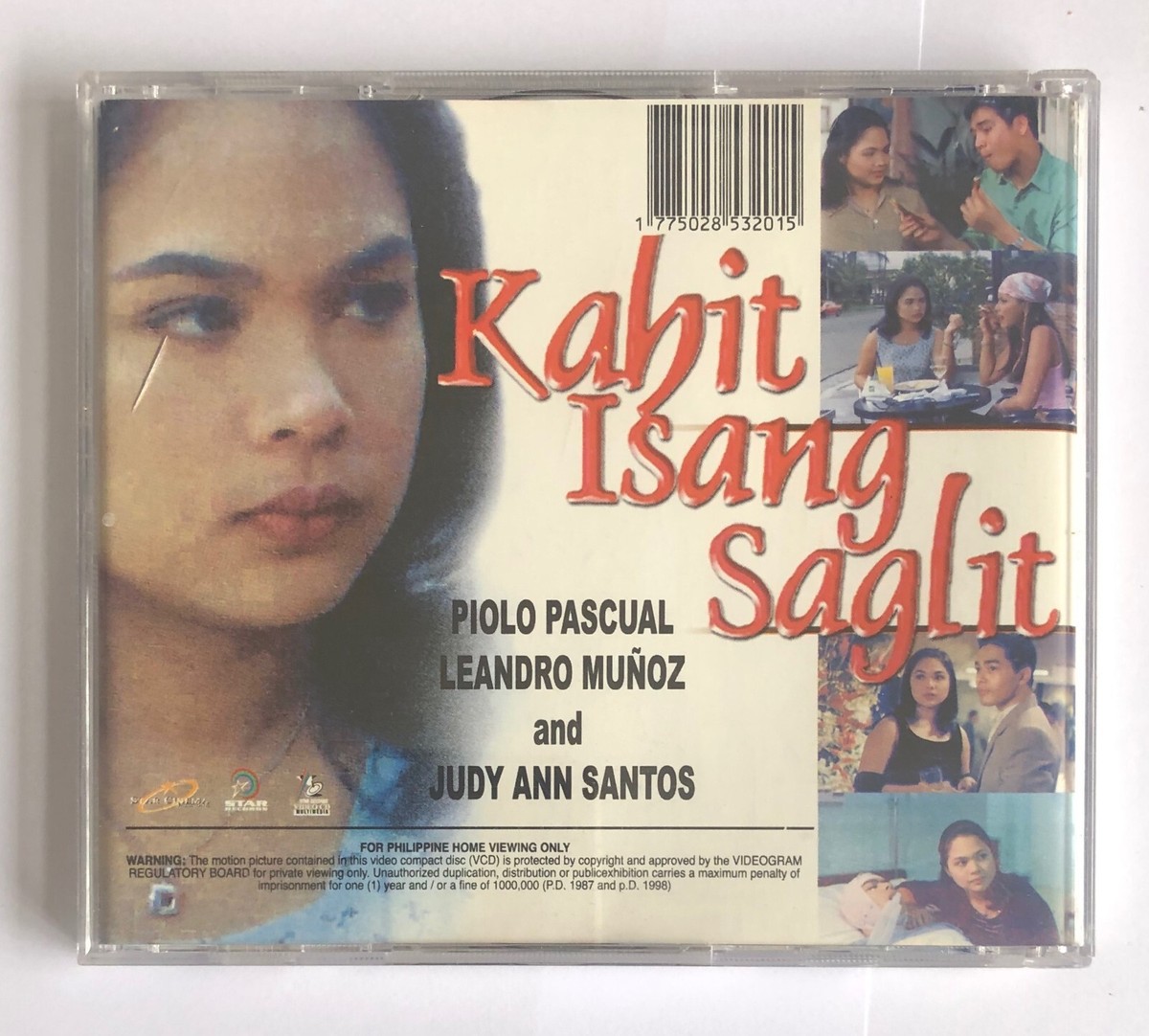 KAHIT ISANG SAGLIT – Piolo Pascual Judy Ann Santos Filipino 2x