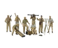 Tamiya Figuren Set Dak Luftwaffe Artillerie 1:35 Plastik Modellbau MilitäR