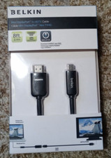 Belkin 8ft MacBook Mini DisplayPort to HDMI HDTV Cable