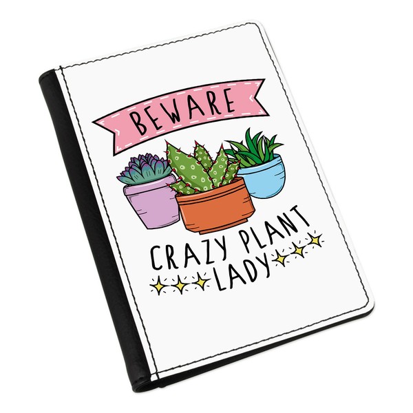 Beware VerrüCkte Pflanze Damen Pass-Etui HüLle ÜBerzug Etui - Lustig Muttertag-image