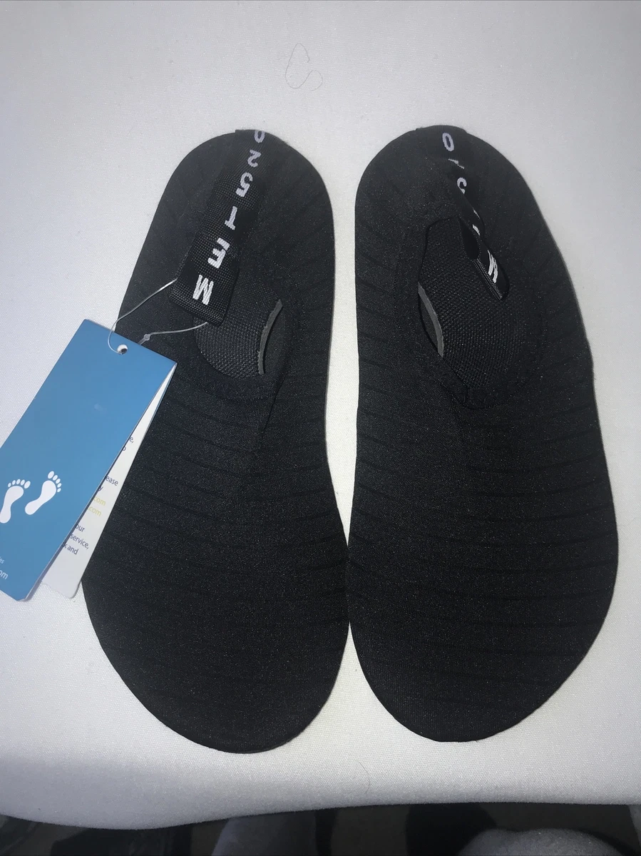 MET520 Women youth Black Water Shoes Quick Dry Aqua Socks Slip on