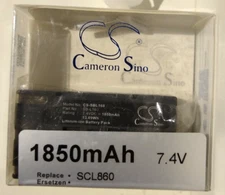 Cameron Sino CS-SBL 160  Rechargeable Battery for SCL860 1850mAh 7.4v