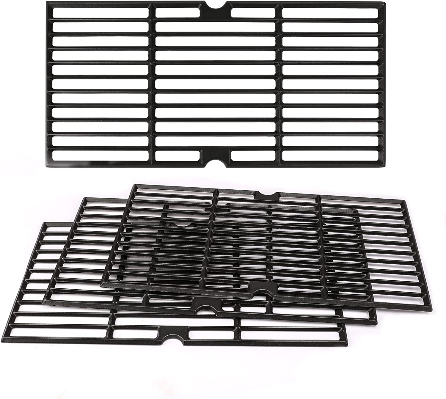 Grill Cooking Grids Cast Iron Grates 4Pcs Parts Fit Oklahoma Joe'S