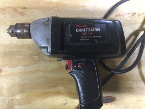 Corded Drill Variable Speed Reversible 