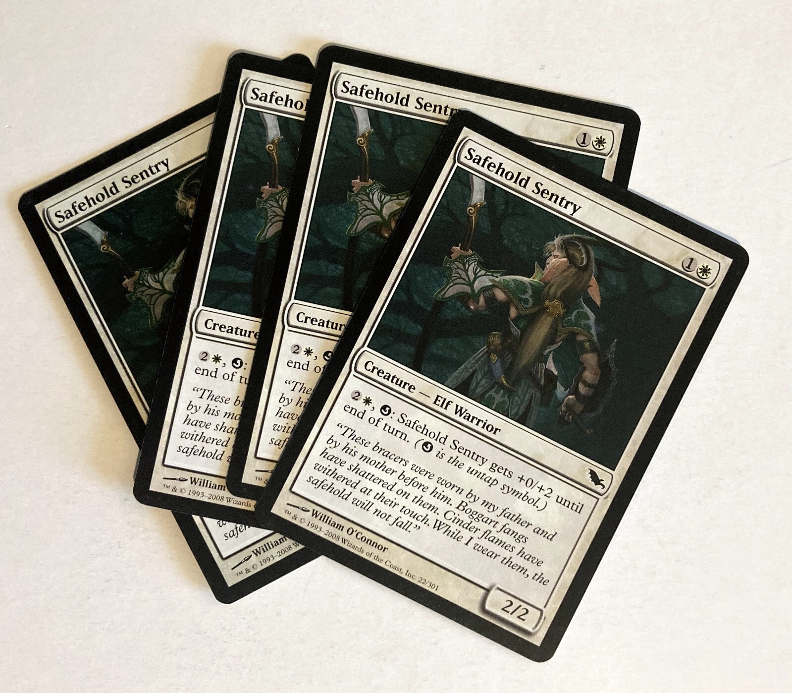 Safehold Sentry (4) NM Shadowmoor MTG Magic the Gathering | eBay