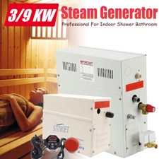 3-9KW SAUNA SHOWER BATH SPA BATHROOM Steam Generator for HOME DRY STEAMING