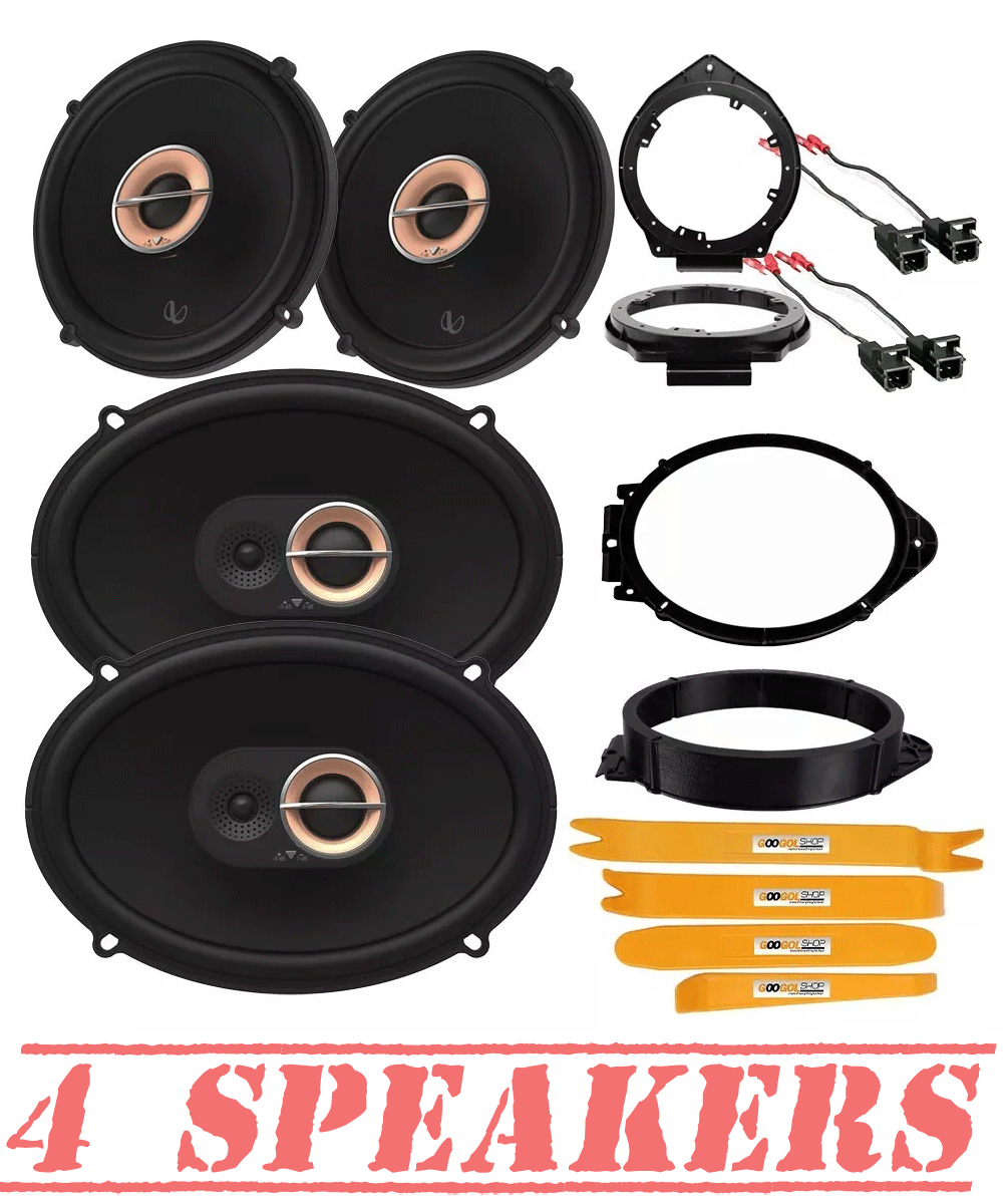 Infinity Kappa Front-Rear Door Truck Speakers for 2014-2022 Infinity Kappa Front-Rear Door Truck Speakers for 2014-2022