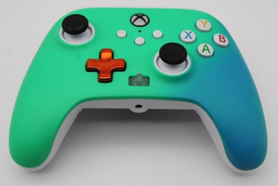PowerA Enhanced Wired Controller for Xbox   Seafoam Fade, Blue, Teal, Turquoise,