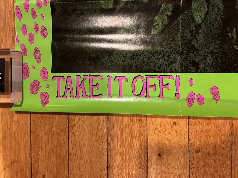 Honeymoon Killers Take It Off Album Promo Poster 1988 - Image 3 of 4