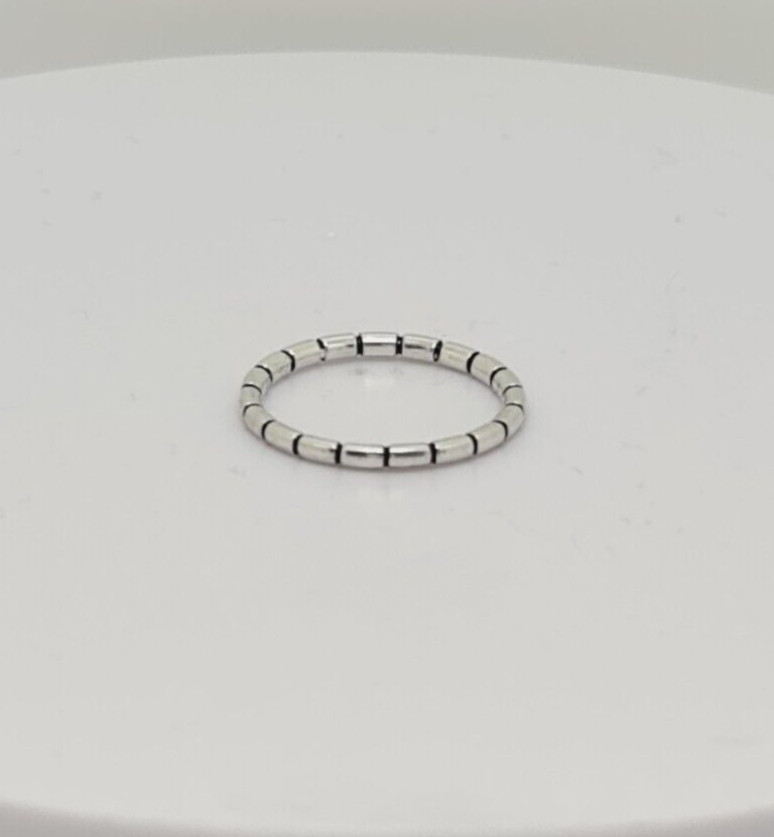 Fabulous Solid Patterned Band Ring 925 Silver Siz… - image 15