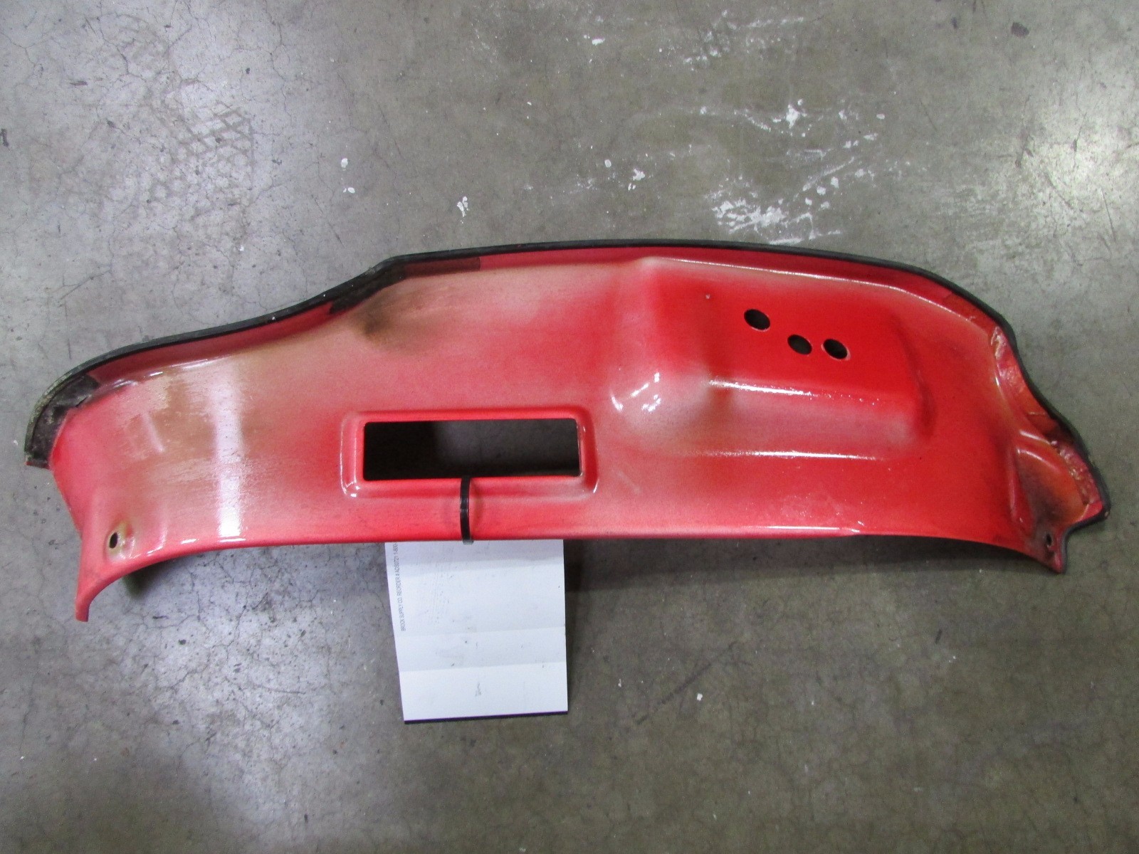 Ferrari F430, LH, Left B-Pillar, Door Jam Metal Trim Panel, P/N 68647811