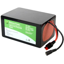Bioenno BLF-1220A 12V, 20Ah Lithium Iron Phosphate (LiFePO4) Battery, PVC 