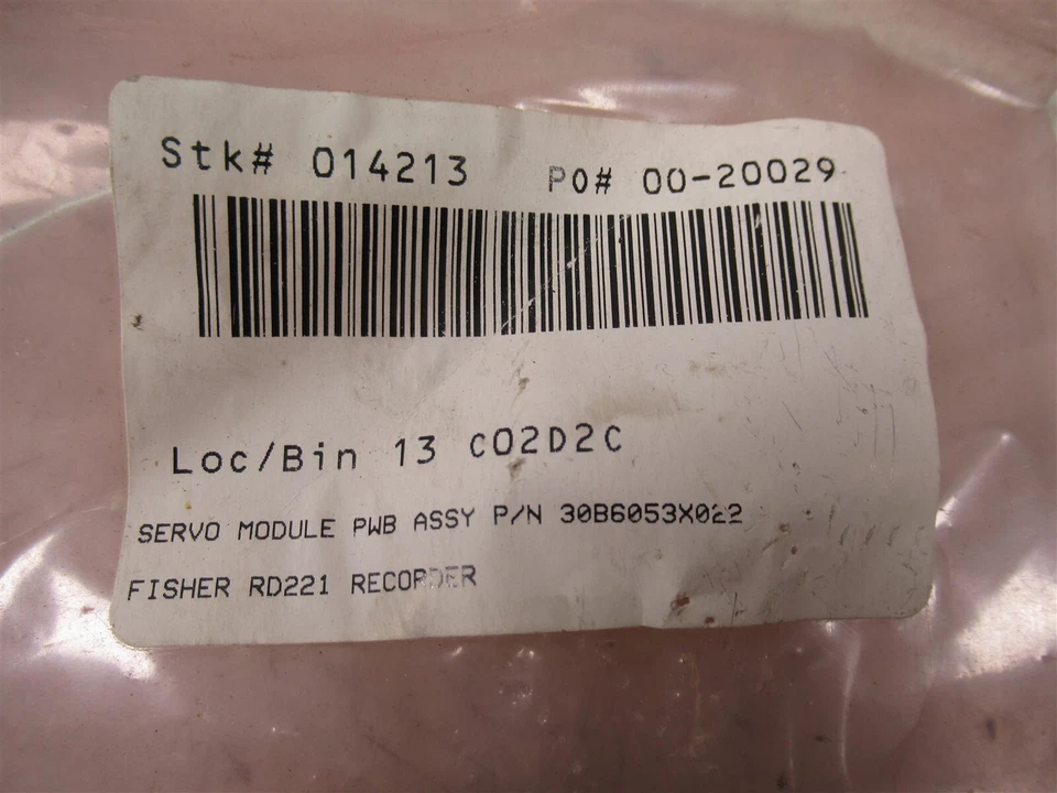 Placa de circuito PCB Fisher RD221 módulo servo grabadora PWB 30B6053X022  Foto 2 de 4