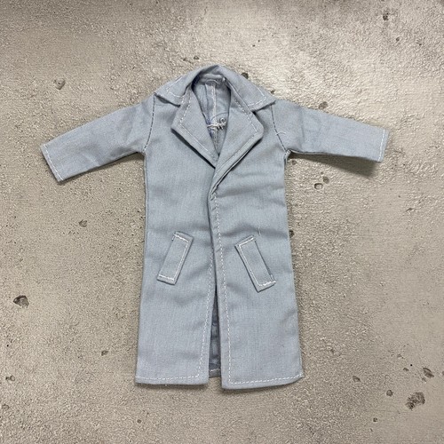 wired fabric trench coat 