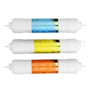 3pcs Water Purifier Replacement Filter Set Compatible for COWAY CHP-06EL/ER