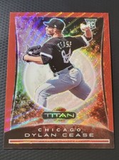 2020 Panini Chronicles Titan DYLAN CEASE RC Ruby Wave Prizm 164/199 #25 - Padres