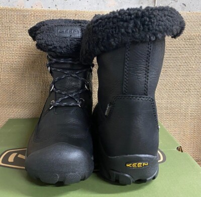 Woman's Boots KEEN Betty Boot Short Waterproof/ Brown/Shitake 7 US