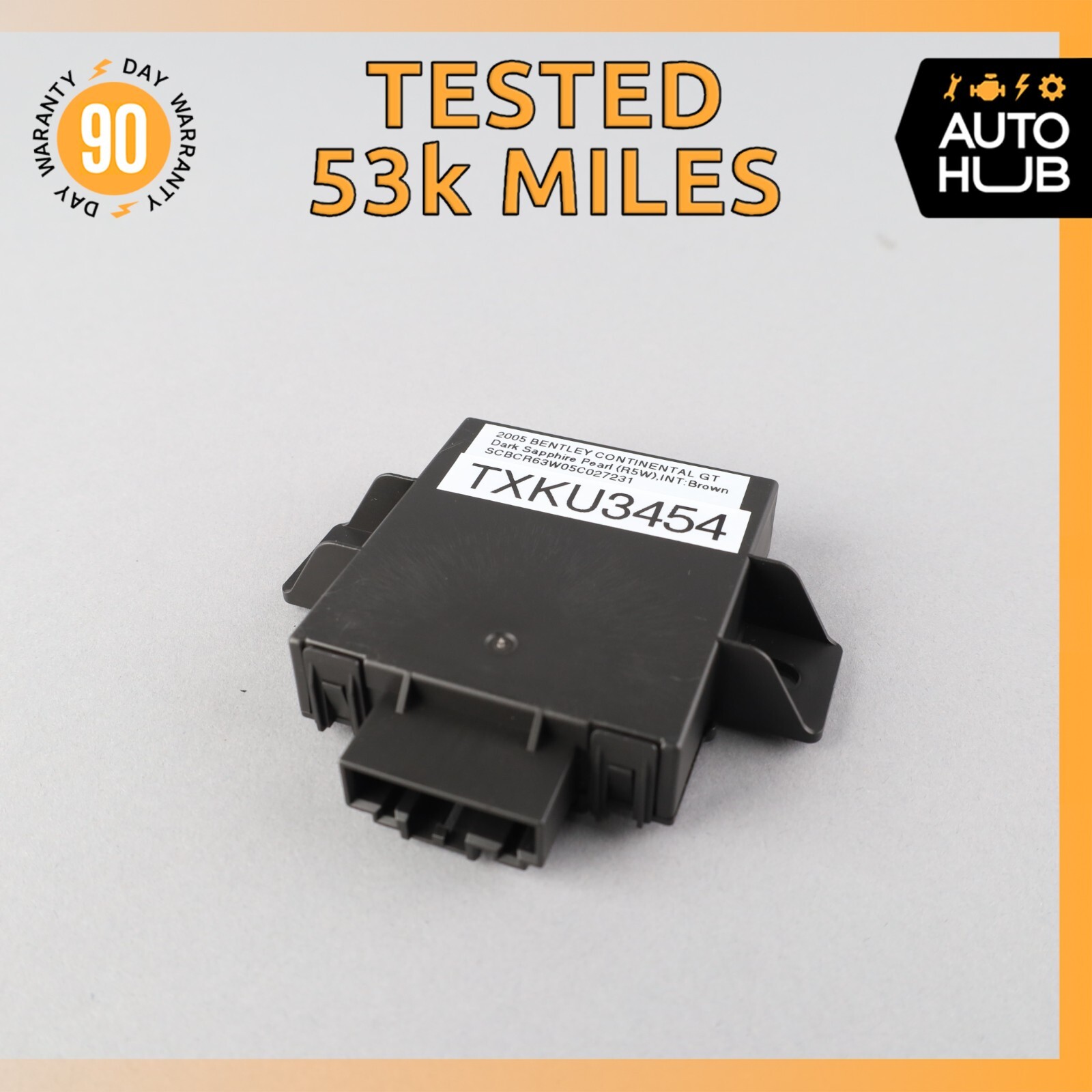 03-12 Bentley Continental GT GTC Flying Spur Anti Theft Alarm Module OEM 53k