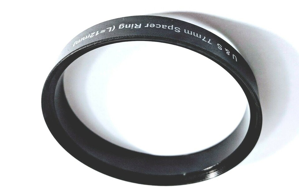 77mm Spacer Metal Adapter Ring For Lens Filter Tube Hood Add Space 77 ...