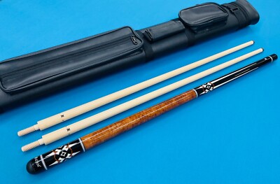ADAM CAROM CUE OSAKA WITH 2 SHAFTS & HARD CASE  ** TO PLAY 3 CUSHION BILLIARDS.