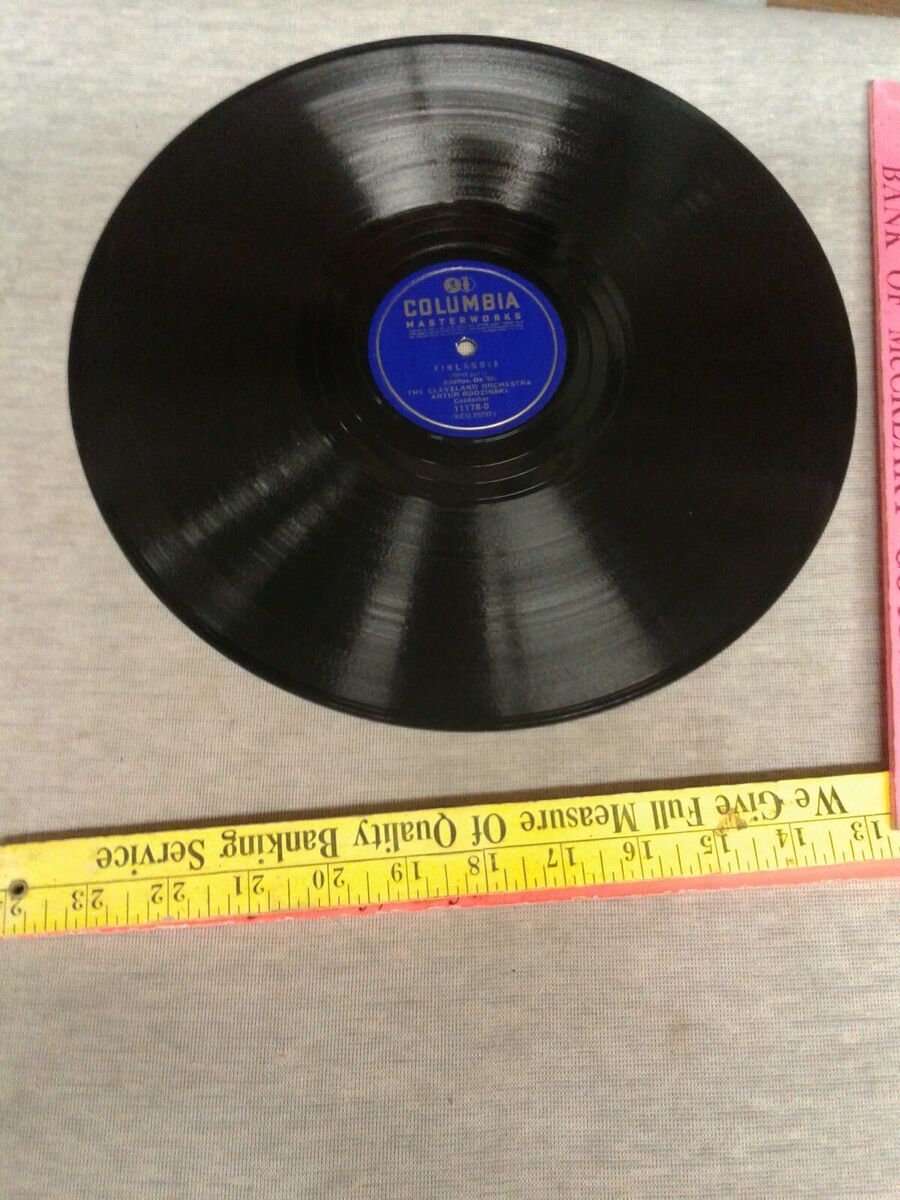 Artur Rodainski Finlandia Cleveland Orchestra 78 Shellac | eBay