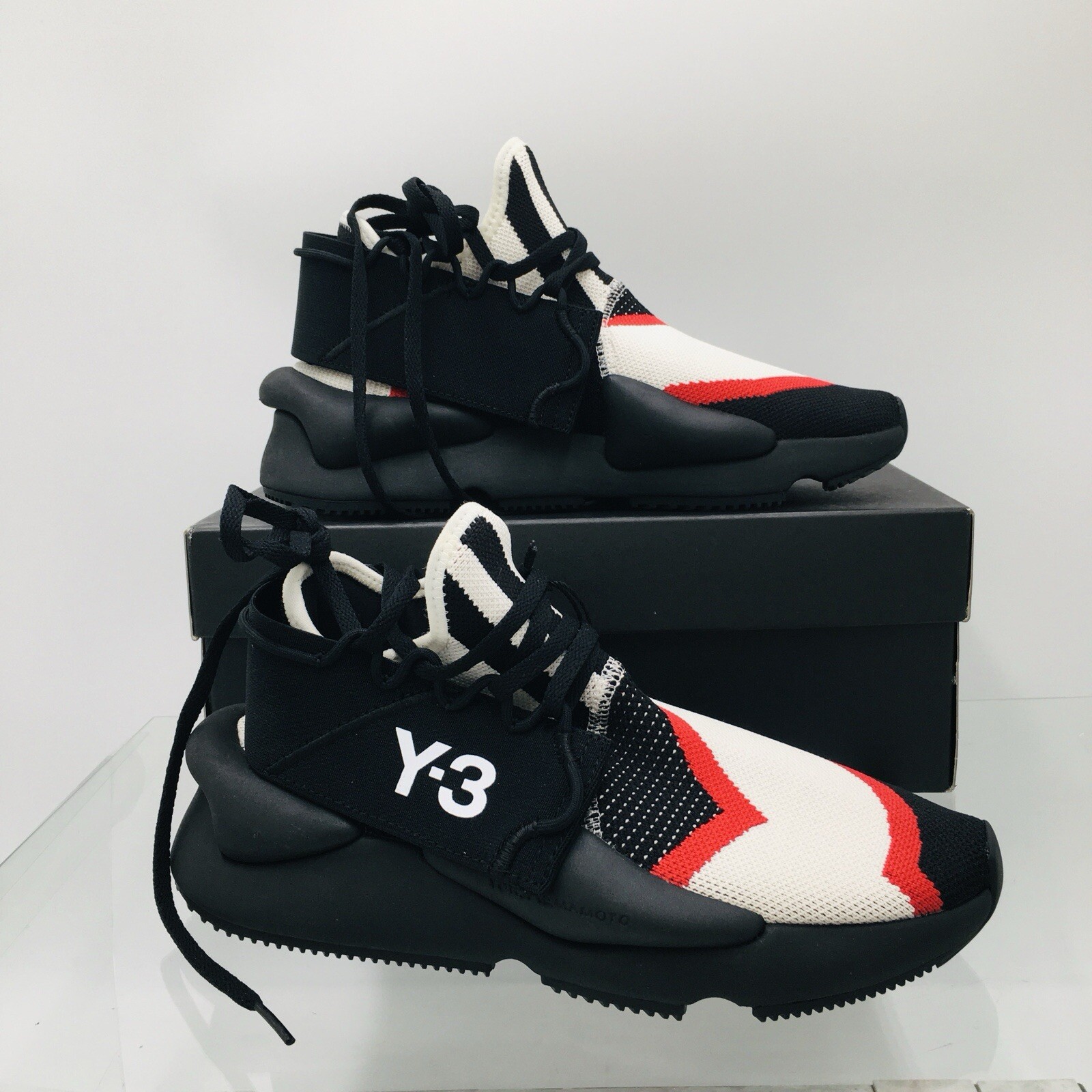 adidas Y-3 Kaiwa Knit Off White / Black - Women’s Size US 7.5 M image 4