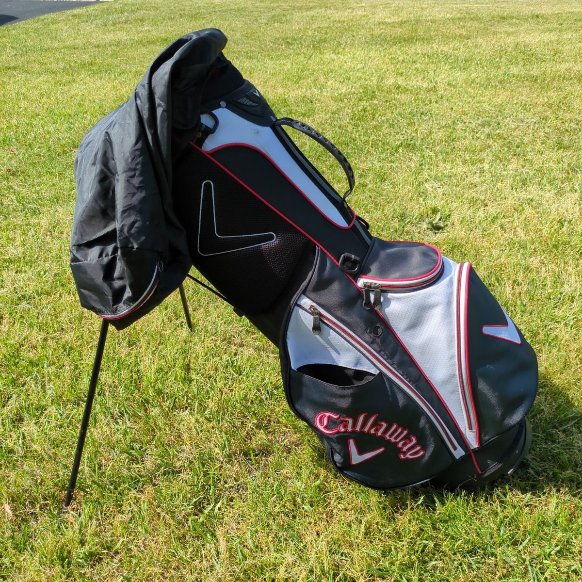 ゴルフバッグ・キャディバッグ Callaway Sport Travel Cover 13JM Callaway Golf Travel Bag Soft Case Zippered w Wheels Blue