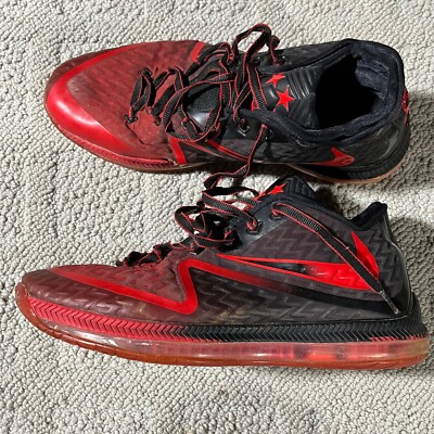 Nike FB Zoom Mens 10.5 Basketball Sneakers Shoes Red 749310-066 ZFG2