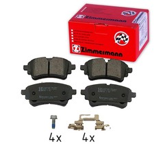 ZIMMERMANN BREMSBELÄGE mit SCHRAUBEN HINTEN passend für AUDI A4 A5 A6 A7 Q5 | 26
