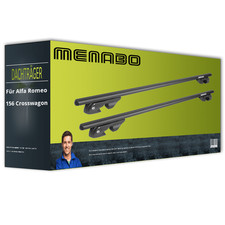 Menabo Sherman - Dachträger - Alu - für Alfa Romeo 156 Crosswagon Typ 932/Q4 NEU
