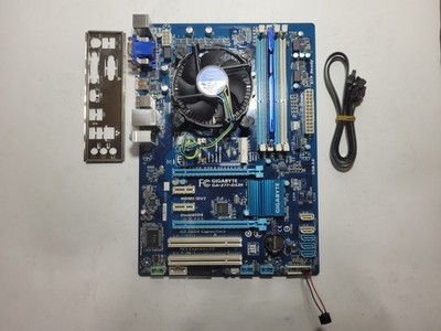 Gigabyte GA-Z77-DS3H Motherboard Core i7-3770, 8GB RAM, IO Shield #1241
