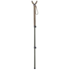 Aluminum Shooting Stick, Adjusts 27"-63", Hunting Gun Shooting Rest Monopod