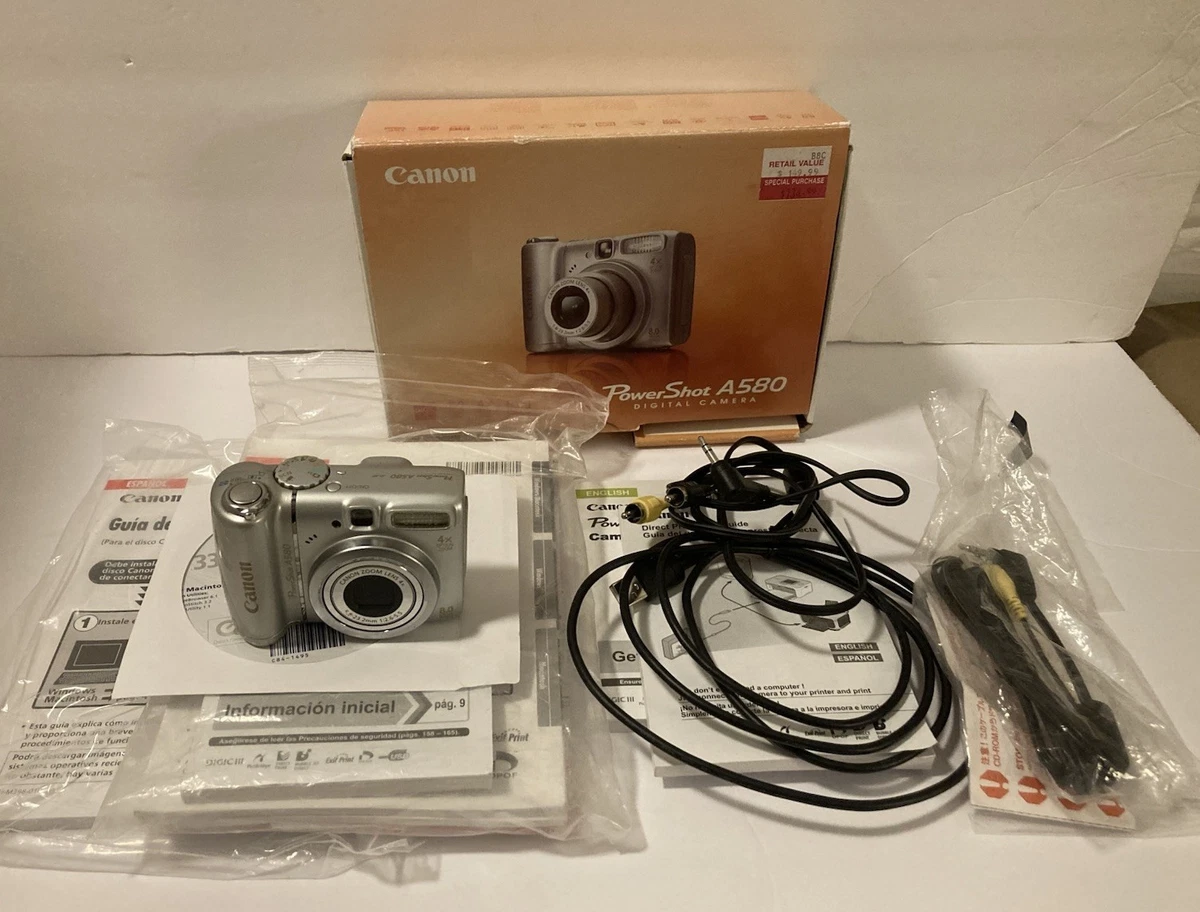 Canon Powershot A580 Digital Cameras for Sale - Shop New & Used