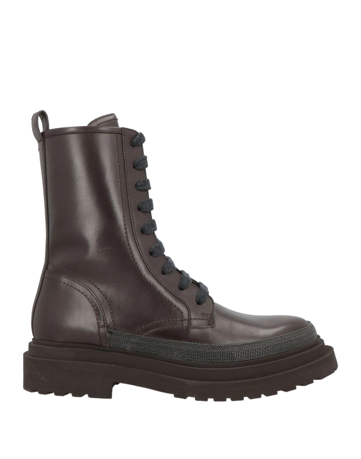 Brunello Cucinelli - Women - Leather Ankle boots - Brown 268990₽