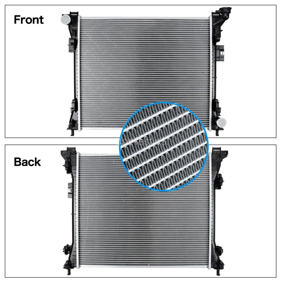 Front Radiator Van Radiator For Dodge Grand Caravan Chrysler Town & Country 2008-2016 4 ...