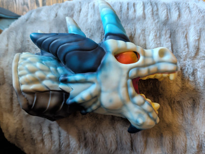 MEGA BLOKS Fire & Ice Dragons Attack Dragon Ice Claw 9859 - tested & working