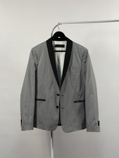 Giacca a quadri DSQUARED2 blazer anni 2012 nero/bianco taglia 48 Made in Italy