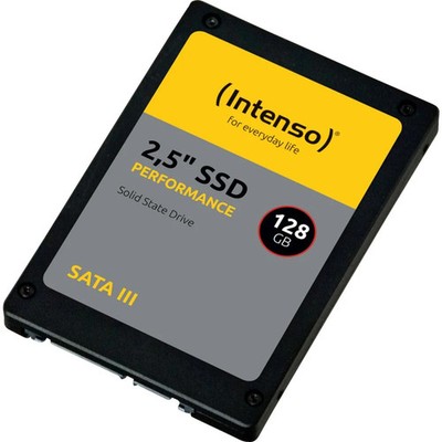 Intenso Performance 128 GB SSD Festplatte intern Schwarz 2.5 Zoll