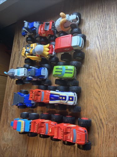 Lot of 15 Blaze and The Monster Machines Die Cast Cars Monster Trucks