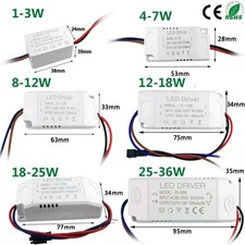LED driver Trafo 300mA Treiber Transformator Netzteil 3W 5W 10W 18W 20W 24W 36W